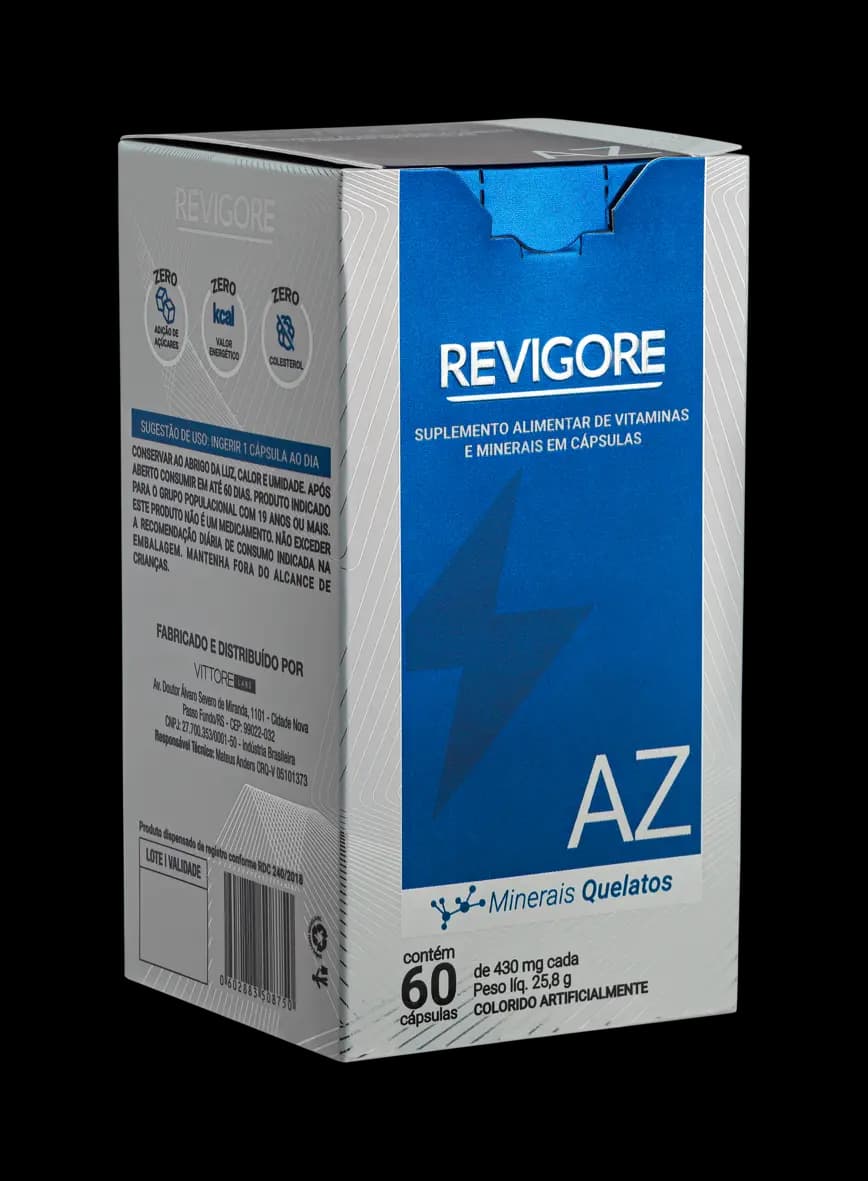 Suplemento Alimentar Az Revigore 60 Caps