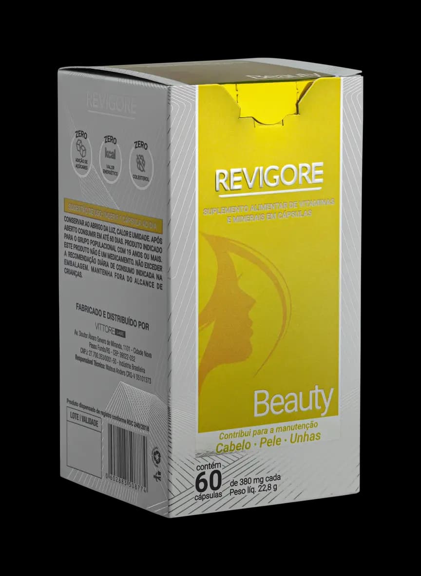 Suplemento Alimentar Beauty Revigore 60 Caps