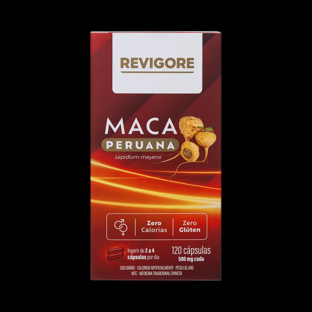 Suplemento Alimentar Maca Peruana Revigore 120 Caps