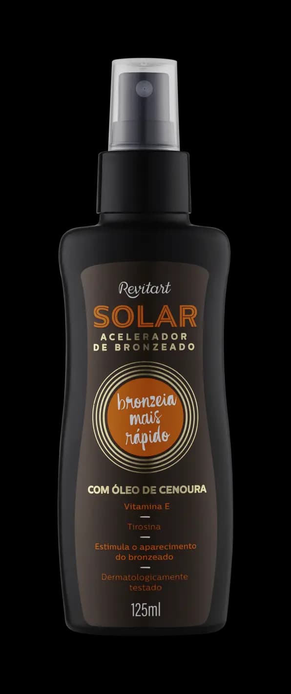 Acelerador De Bronzeado Revitart Solar 125Ml