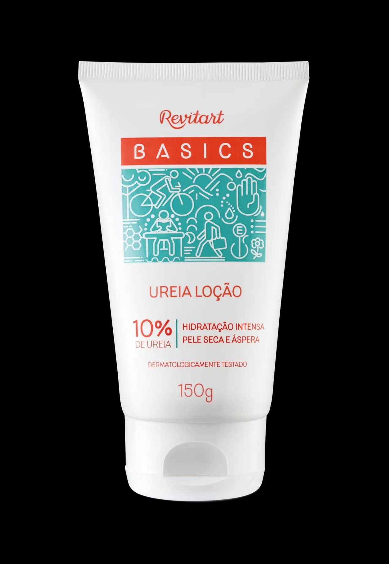 Loção De Ureia Revitart Basics 10% 150g