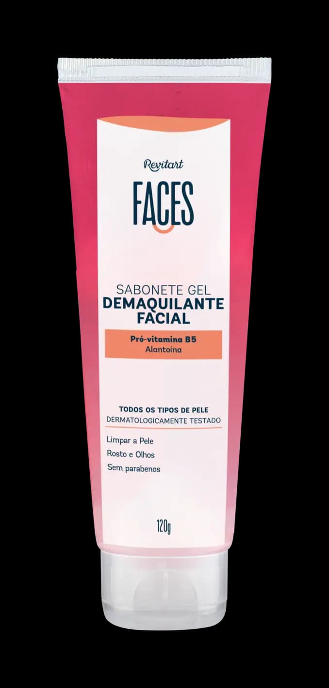 Sabonete Gel Demaquilante Facial 120g