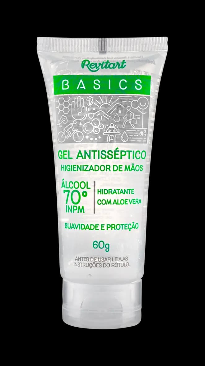 Gel Antisséptico Revitart Basics 60g