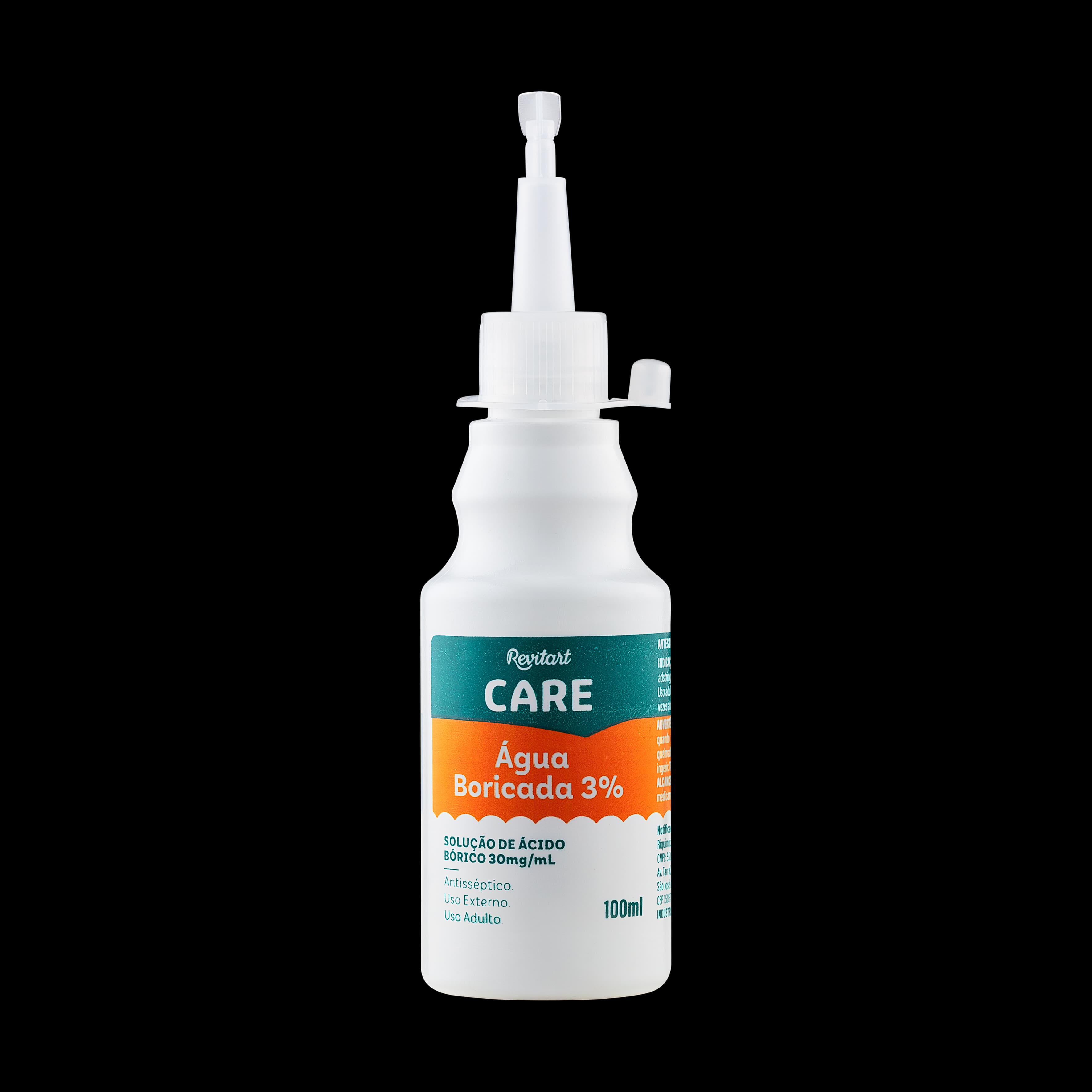 Água Boricada 3% Revitart Care - 100ml