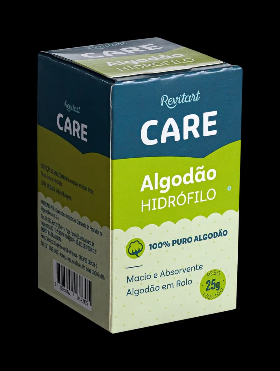 Algodão HidróFilo Revitart Care 25g